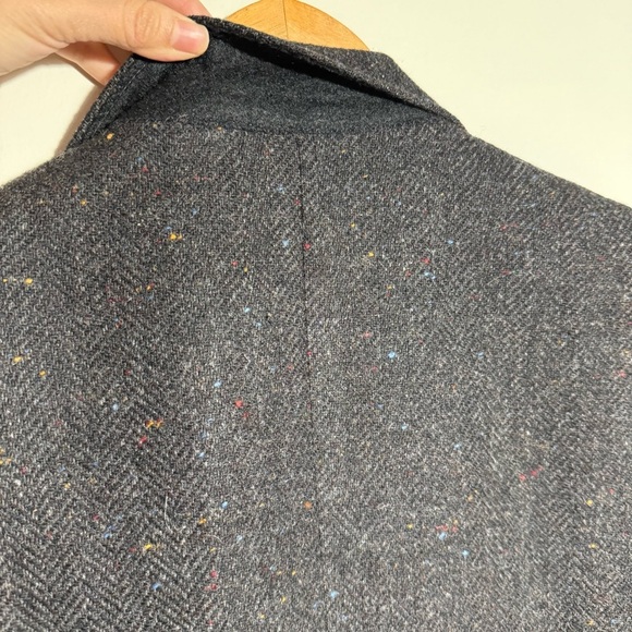 Haggar Black Sport Coat 100% pure wool size 42S - Picture 11 of 13